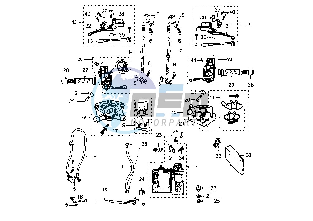 BRAKE CYLINDER-CALIPER