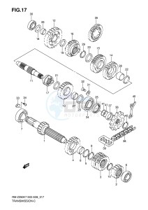 RM-Z250 (E3-E28) drawing TRANSMISSION