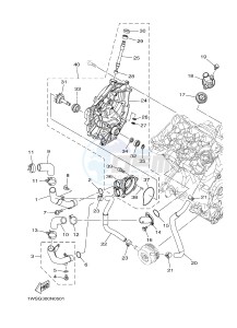 MT07A MT-07 ABS 700 (1XBE) drawing WATER PUMP