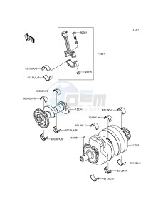 Z300_ABS ER300BFF XX (EU ME A(FRICA) drawing Crankshaft