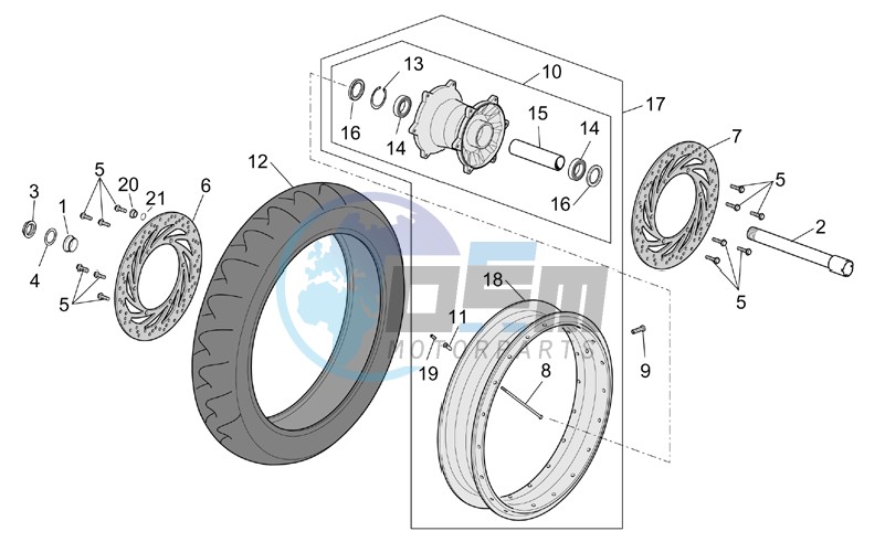 Front wheel