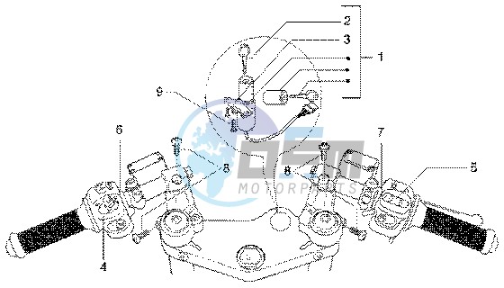 Electrical device-key operated switch