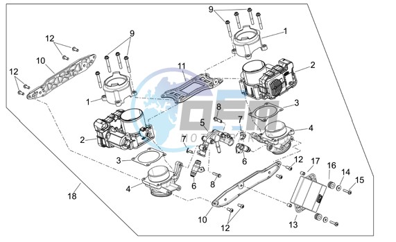 Throttle body