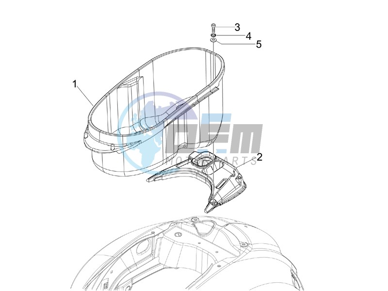 Helmet huosing - Undersaddle