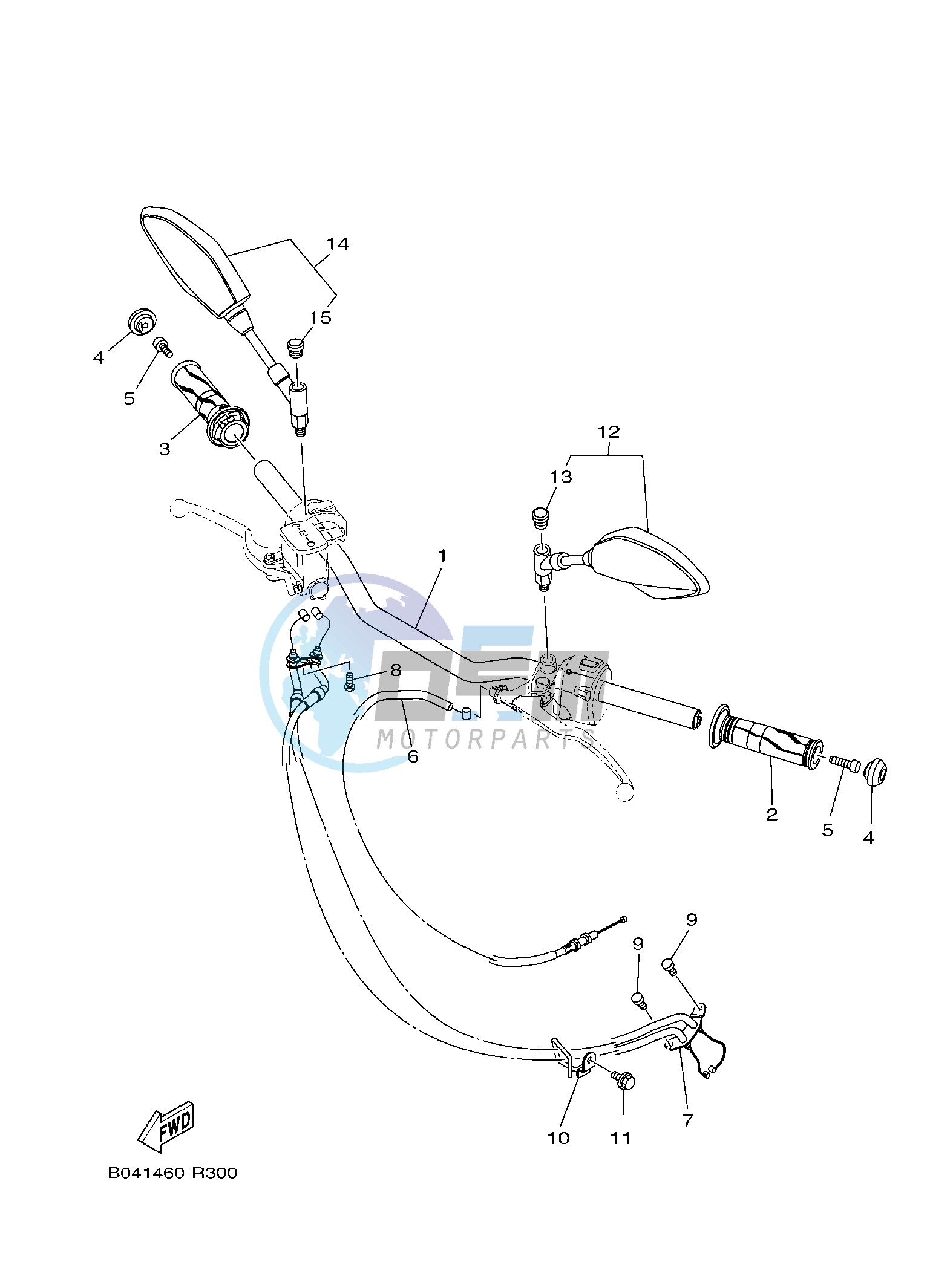 STEERING HANDLE & CABLE