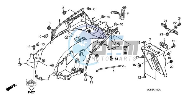 REAR FENDER