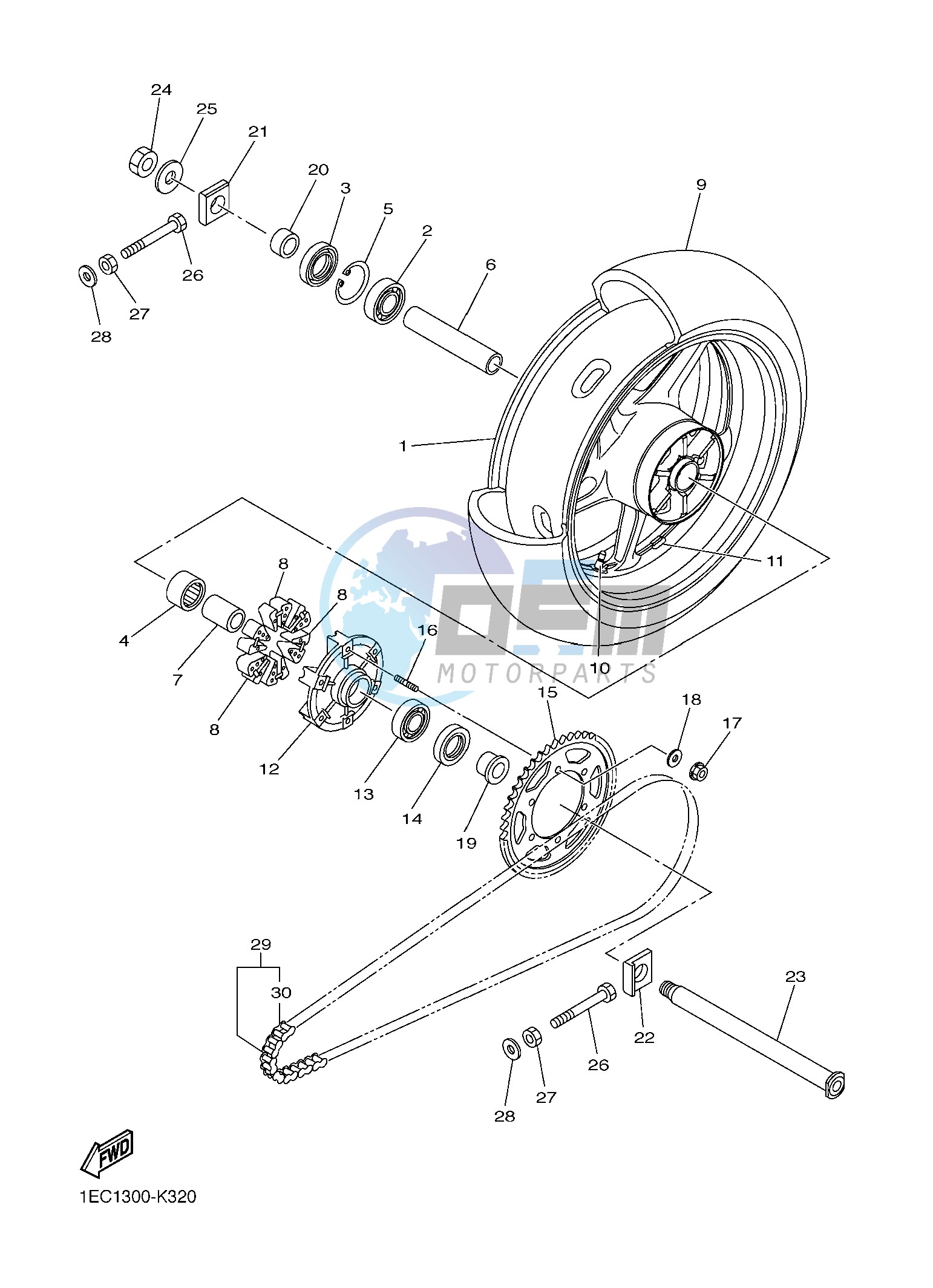 REAR WHEEL