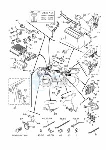 YFM450FWBD KODIAK 450 EPS (BEYL) drawing ELECTRICAL 1