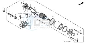 CB600FA39 Spain - (SP / ABS ST) drawing STARTING MOTOR