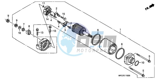 STARTING MOTOR