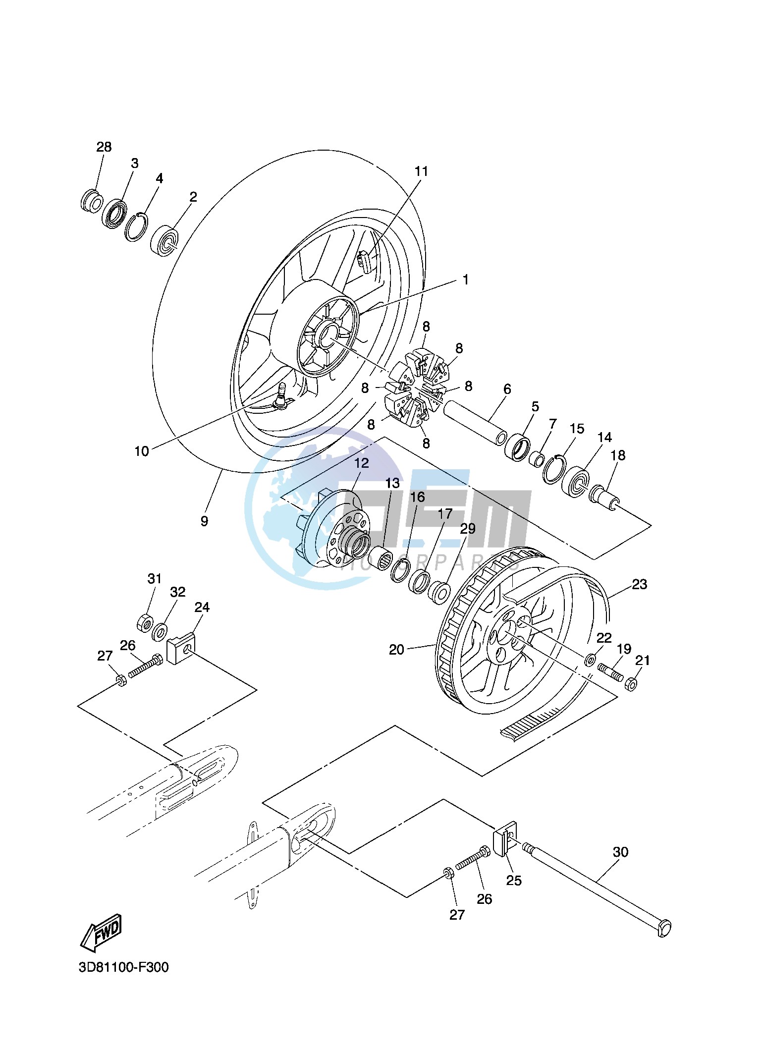 REAR WHEEL