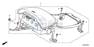 GL18009 NZ / AB NAV - (NZ / AB NAV) drawing AIRBAG MODULE