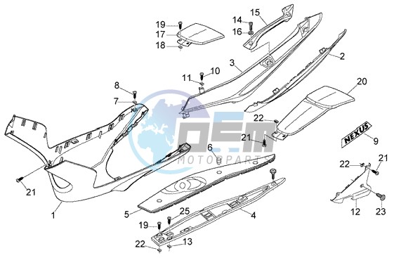 Side coverings-Spoiler