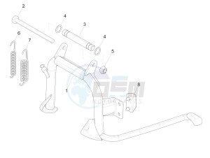 Liberty 50 iGet 4T 3V 25kmh (EMEA) drawing Stand/s