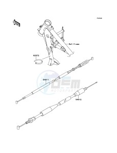 KX65 KX65ABF EU drawing Cables