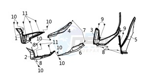 HD 300I ABS (L9) EU drawing COWLING