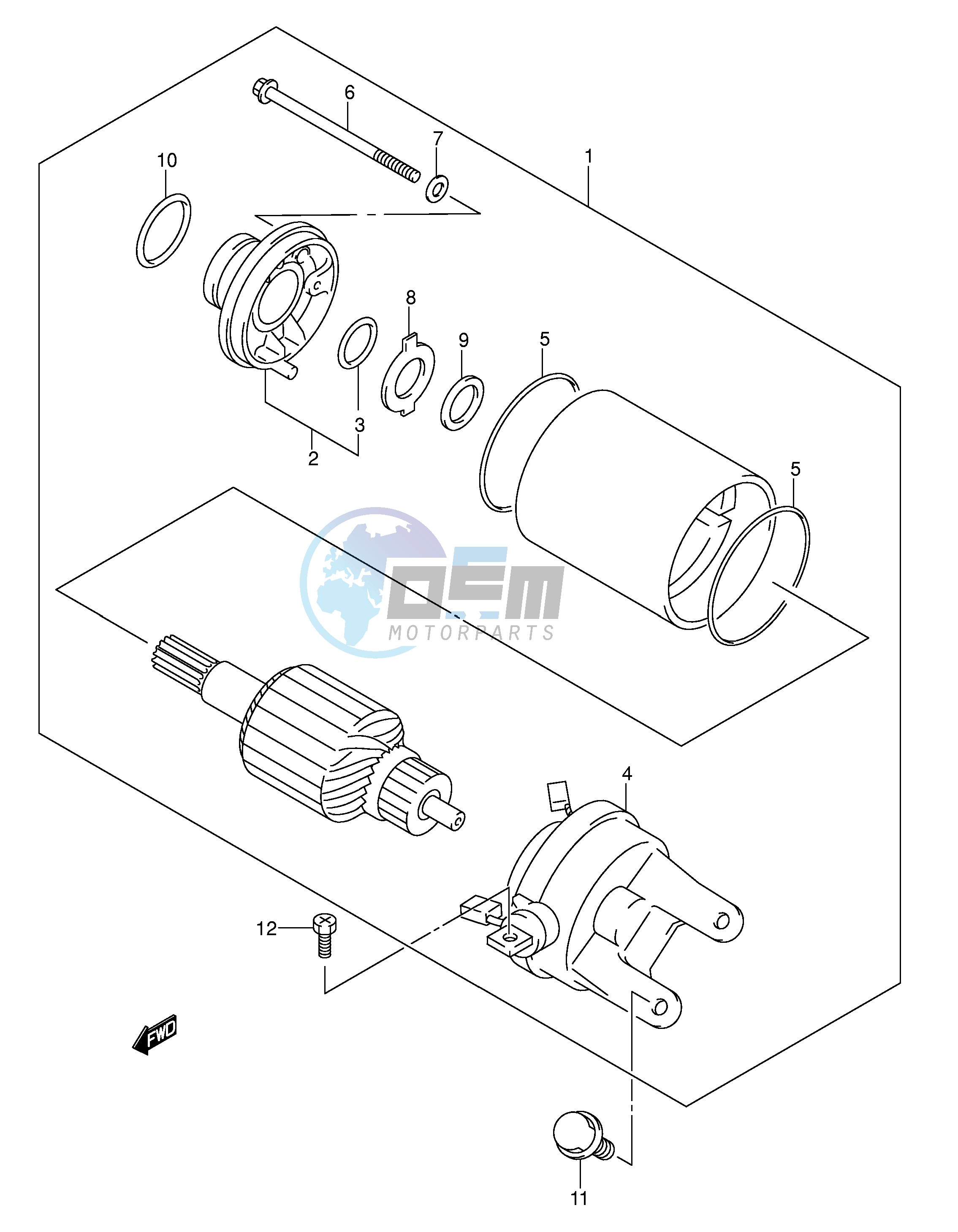 STARTING MOTOR