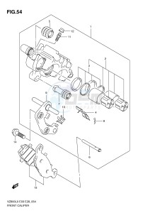 VZ800 (E3-E28) MARAUDER drawing FRONT CALIPER