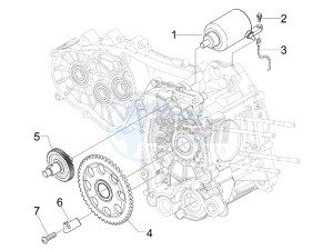 GTS 300 ie Super ABS (USA) (AU, HK) drawing Stater - Electric starter