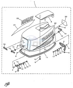 55B drawing TOP-COWLING