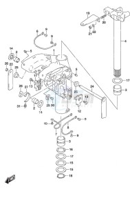 DF 60A drawing Swivel Bracket High Thrust