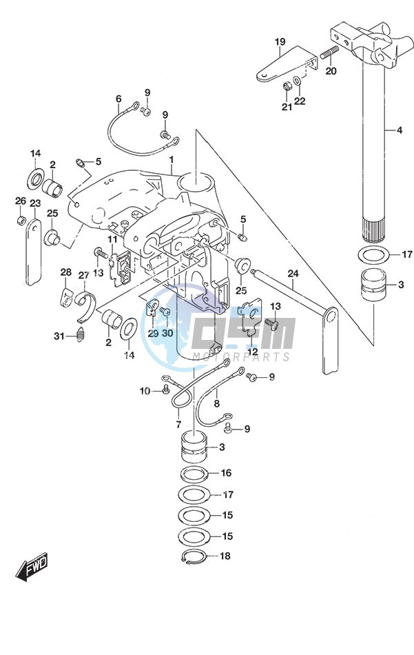 Swivel Bracket High Thrust