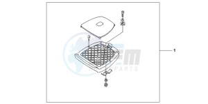 SH100 drawing MINI RACK KIT