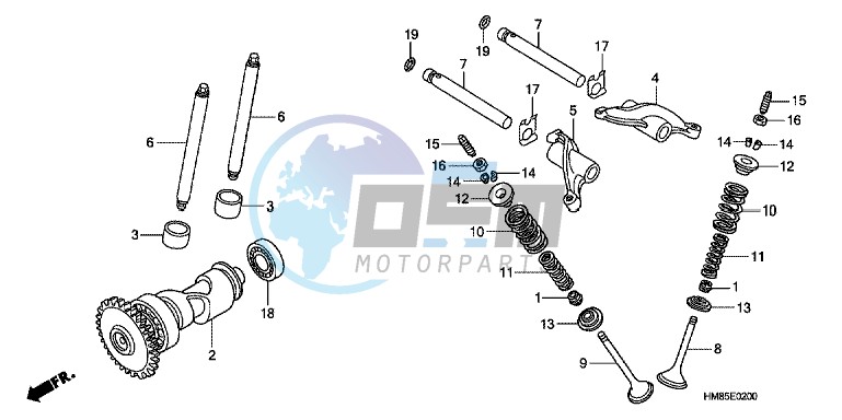 CAMSHAFT/ VALVE