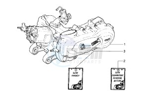 Hexagon 125 LX drawing Engine