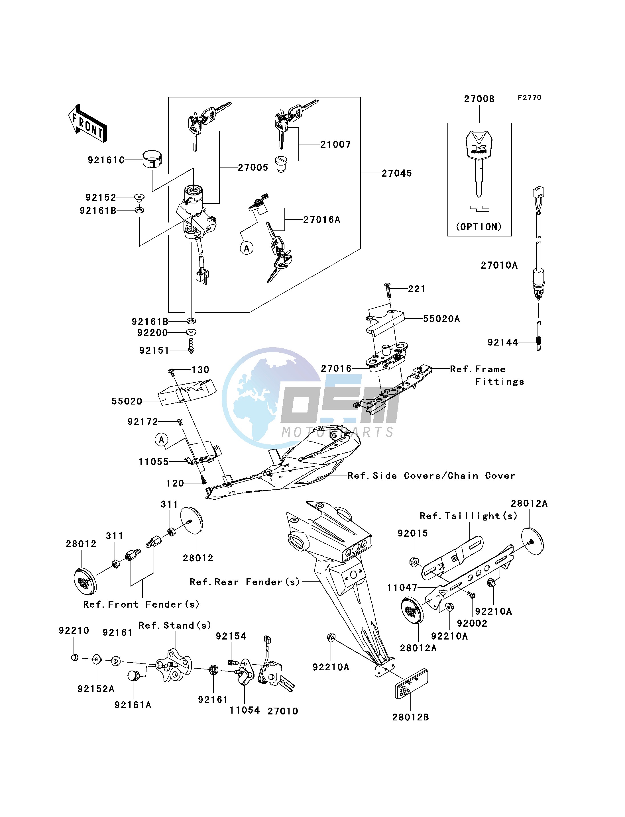 IGNITION SWITCH_LOCKS_REFLECTORS