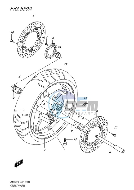 FRONT WHEEL