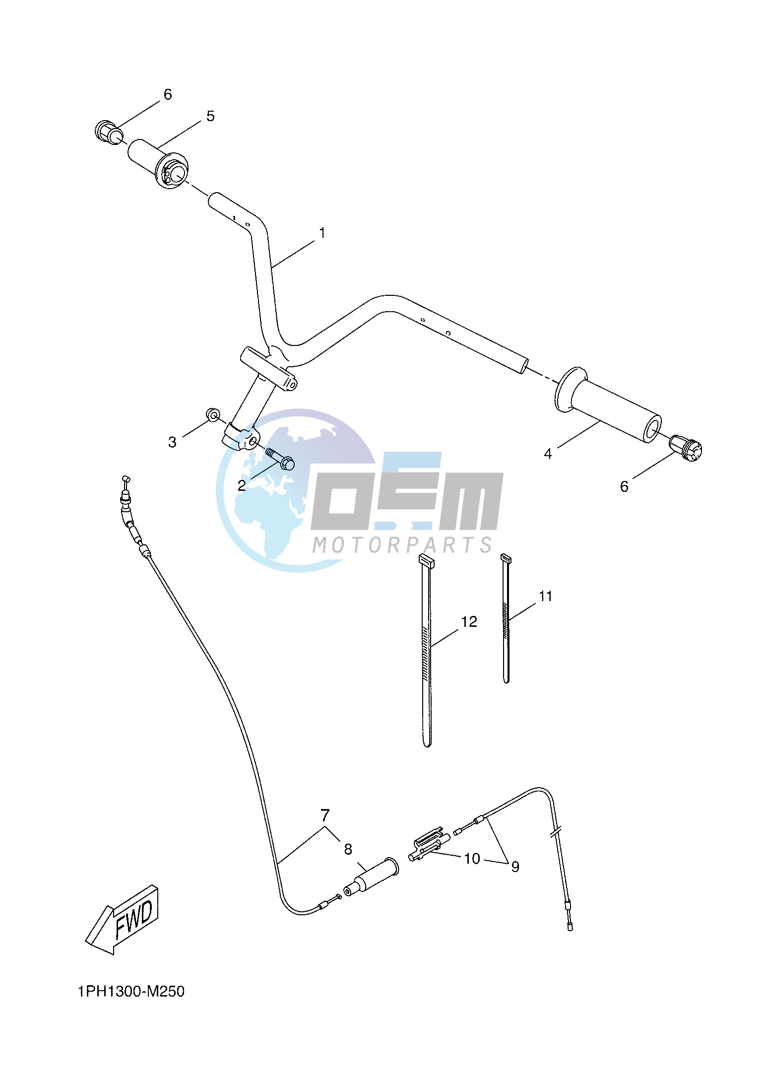 STEERING HANDLE & CABLE