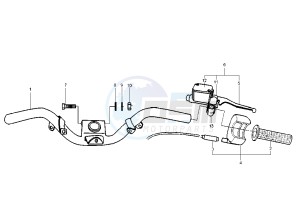 ICE 50 drawing Front master cilinder