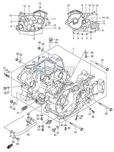 VS800 (E3-E28) INTRUDER drawing CRANKCASE