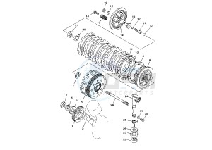 XVS A DRAG STAR CLASSIC 650 drawing CLUTCH