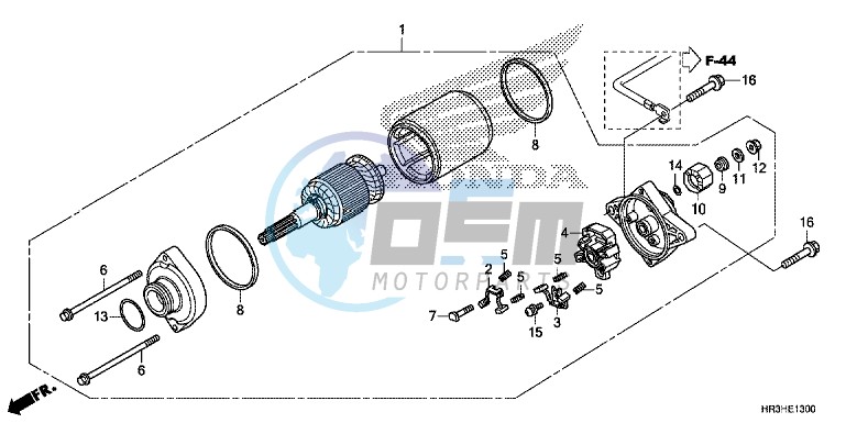 STARTER MOTOR