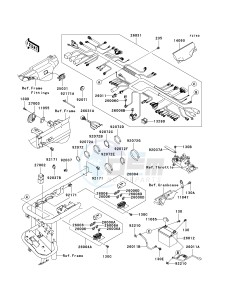 KAF 620 S [MULE 4010 TRANS4X4 HARDWOODS GREEN HD] (S9F-SAF) SAF drawing CHASSIS ELECTRICAL EQUIPMENT