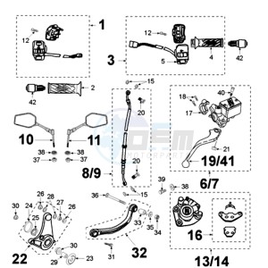 FIGHT X-TEAM LNDA BE drawing BRAKE SYSTEM