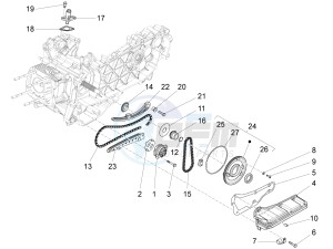 946 ARMANI 150 4T 3V ABS E3 (APAC) drawing Oil pump