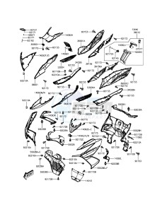 J125 SC125AGF XX (EU ME A(FRICA) drawing Leg Shield