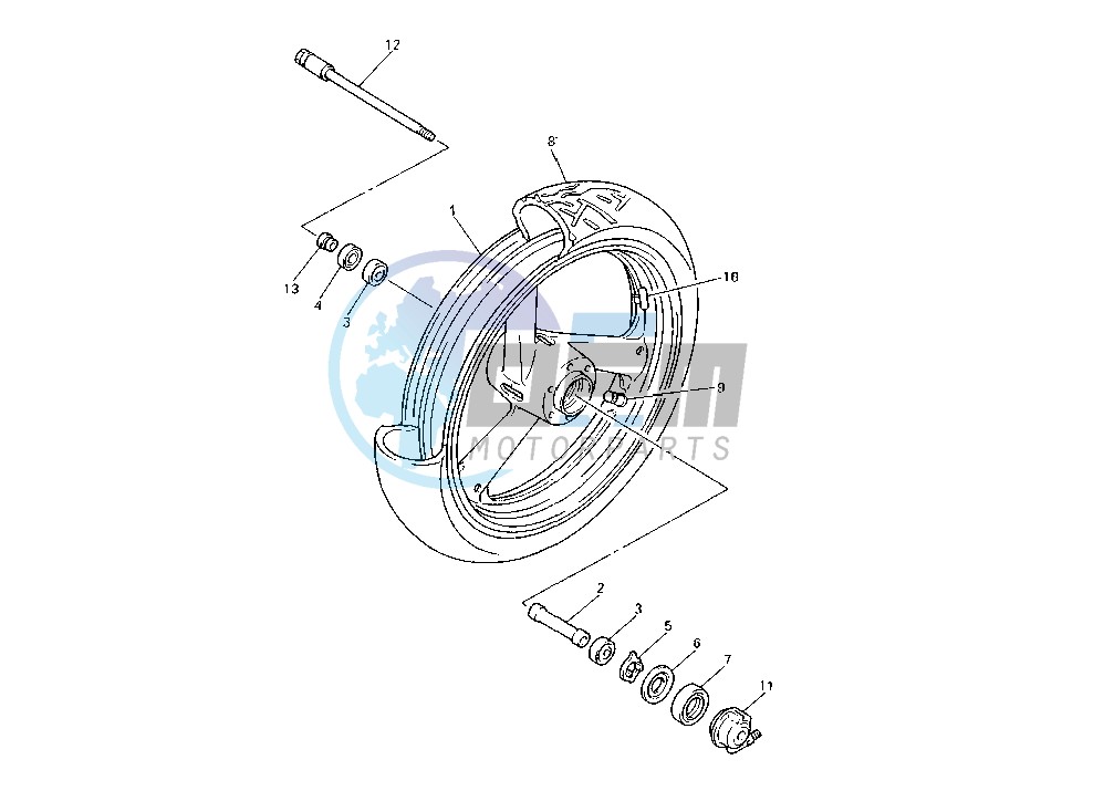 FRONT WHEEL