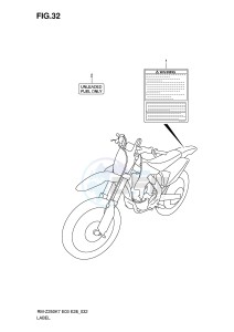 RM-Z250 (E3-E28) drawing LABEL