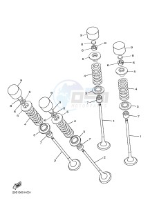 XJ6SA 600 DIVERSION (S-TYPE, ABS) (36D8 36DA) drawing VALVE