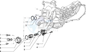 Sfera RST 125 drawing Oil Filter