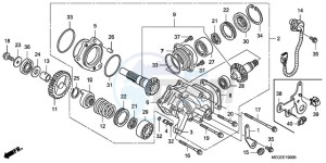 VT750C9 Korea - (KO) drawing CROSS SHAFT