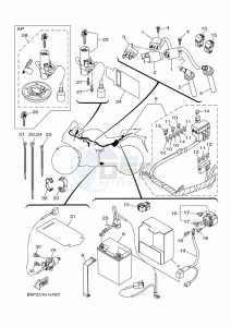 YZF320-A YZF-R3 (B7P6) drawing ELECTRICAL 1