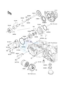 ZR 1000 A [Z1000] (A1-A3) drawing OIL PUMP_OIL FILTER