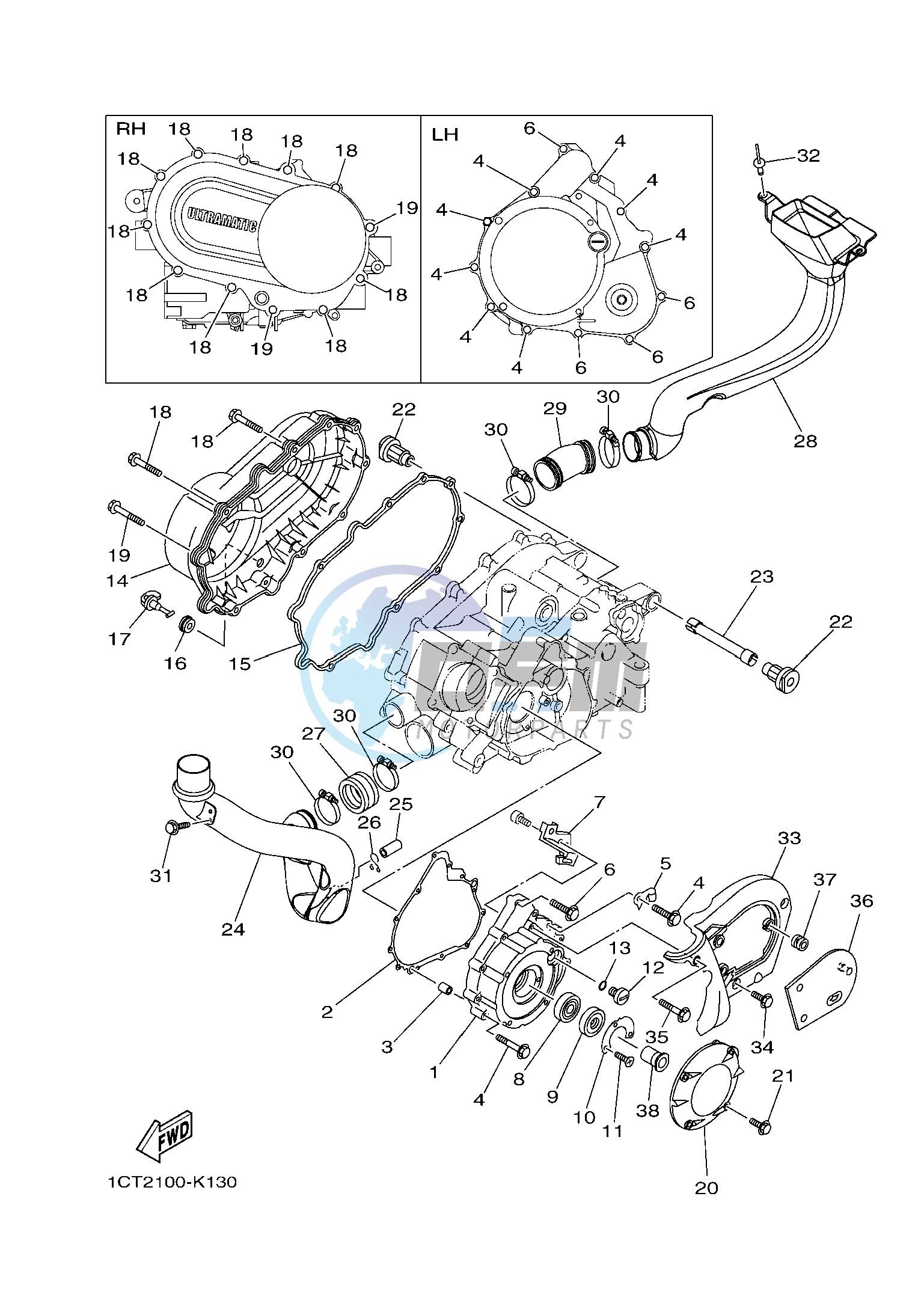 CRANKCASE COVER 1