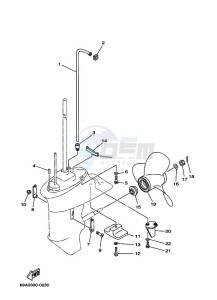 F15AEHL drawing PROPELLER-HOUSING-AND-TRANSMISSION-2