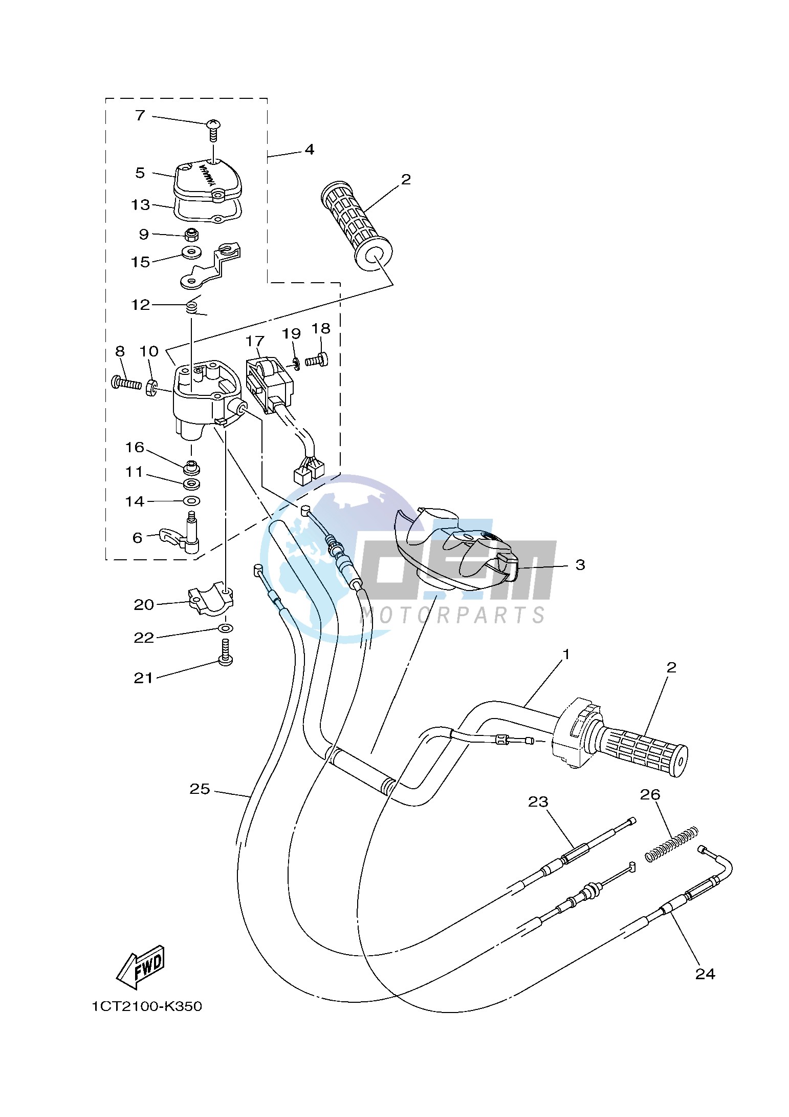 STEERING HANDLE & CABLE